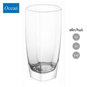 แก้วน้ำ Water glass  SENSATION LONG DRINK 390 ml  ของโอเชียนกลาส Ocean glass แก้วดีไซน์สวย